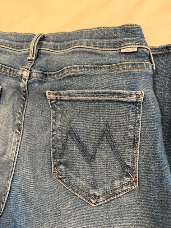 Mother The Outsider Skimp Jeans in Dugout Doobies Wash - Size 29 - Picture 3 of 6